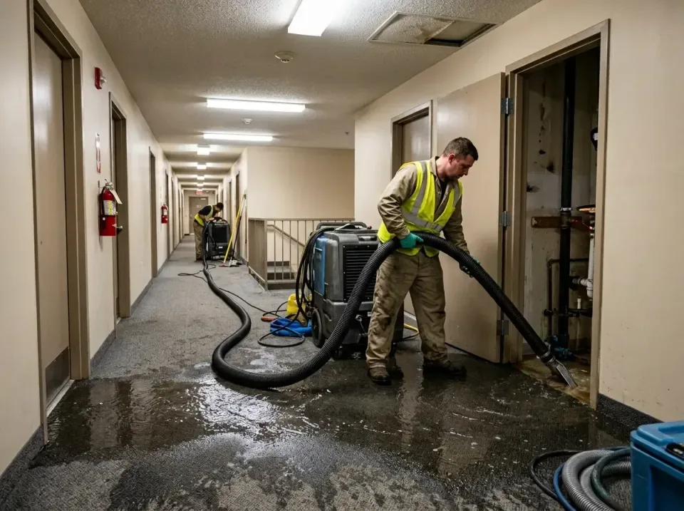 multi-unit-apartment-hallway-f-005 — frequently asked questions, Emergency Burst Pipe Water Extraction & Removal in Wahneta,…
